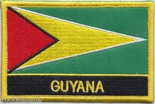 Guyana Flag Embroidered Patch