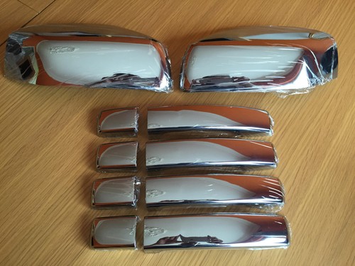 Chrome door handle - door,