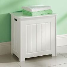 Laundry Wooden White Cabinet