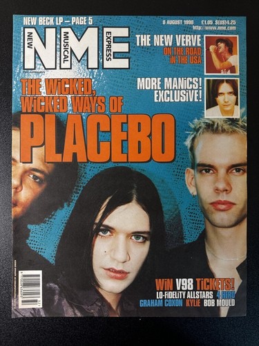 Placebo nme cover page 1998 - -,