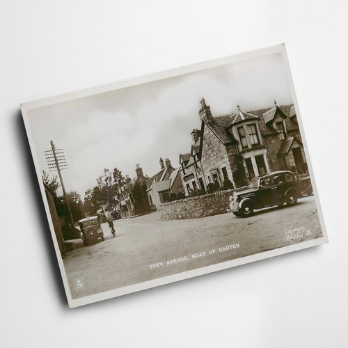 Print vintage scotland - print,