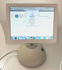 Vintage 15" Apple IMac Desktop