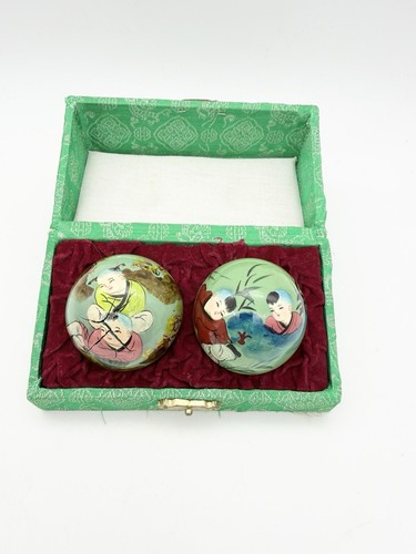 Vintage chinese boading balls - chinese,