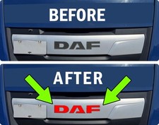 DAF XF  106 Front Cab sticker