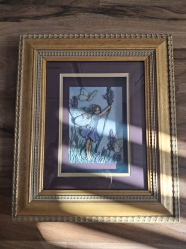 Framed decoupage print wall - decoupage,