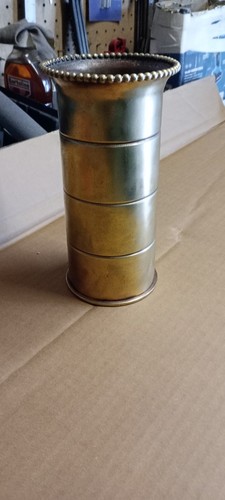 Antique ww1 brass artillery - antique,