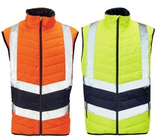 Hi Viz Vis Puffer Body Warmer