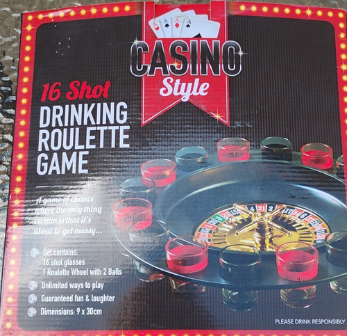 Casino style roulette - style, drinking