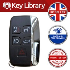 5 Button Remote Key Fob Case For Land Rover Range Rover Sport Evoque Discovery 4