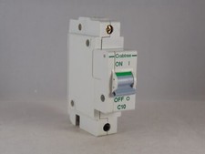 Crabtree Polestar MCB 10 Amp Type C 10A Single Pole Circuit Breaker 60C/10