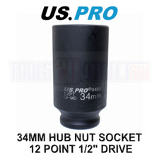 US PRO Tools 34mm 1/2" dr 12