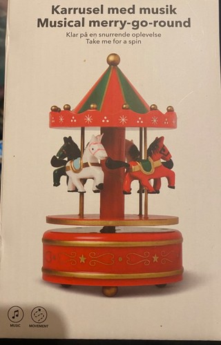 Musical merry round - merry-go-round, music