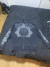 DROP DEAD hoodie Size Medium BRAND NEW!!Never Worn Black No Flaws RRP £120!!!