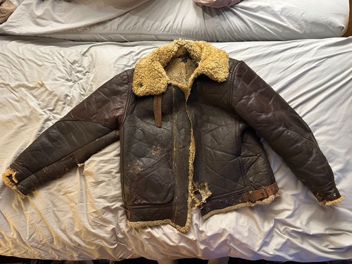 Wwii aero leather usaaf - aero, b-3