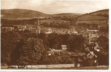 (20) Postcard Galashiels From Gala Hill Scotland Unposted