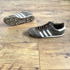 Adidas - Men’s Uk 10 -  Rom - Brown Leather Sneakers – 2011 – Lightly Worn  