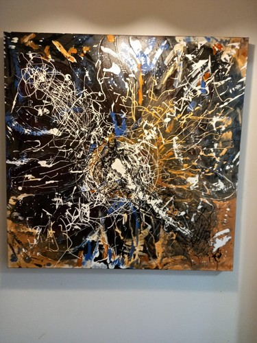 Original abstract art work - original,
