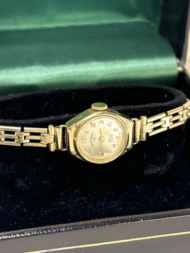 Rotary ladies 9ct gold box - ladies, *+box*