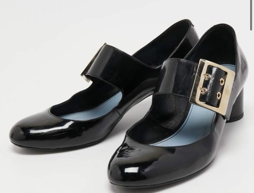 Lanvin black patent leather - lanvin,