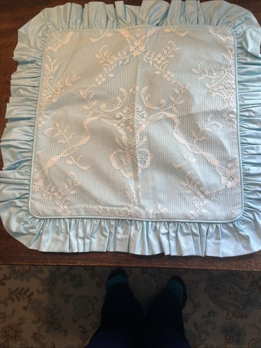 Pair handmade cushion pad - of,