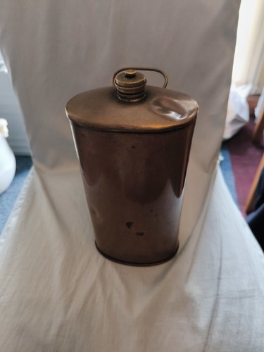 Antique copper canister - antique,