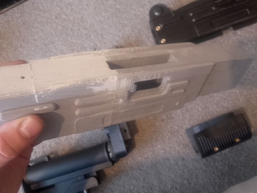 Aap01 printed airsoft uzi - aap01, 3d
