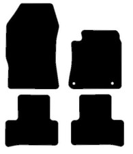 Fits Vauxhall Astra Mk8 2022 onwards Black Tailored Carpet Car Mats Hitech