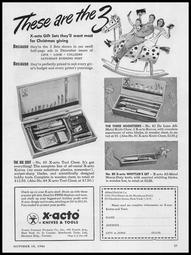 1946 acto knives tools - knives,