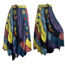 Boho Embroidered Cotton Maxi