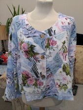 Sarah Santos Short Jacket Summer Pastels Size XXXL