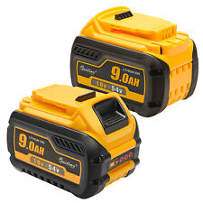 2PC 9.0Ah 18V/54V Convertible Lithium-Ion Battery For Dewalt XR FLEXVOLT DCB547