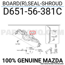 GENUINE MAZDA 2 MK2 2007-2014