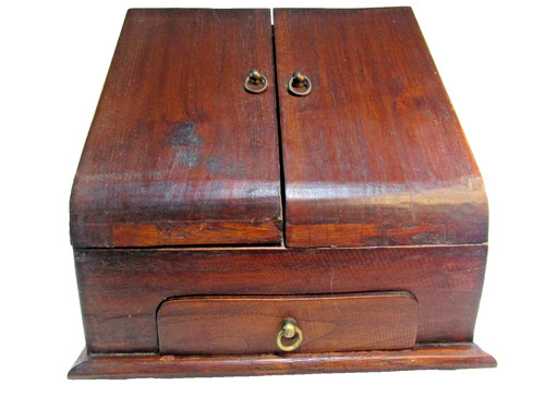 Antique wooden stationery - wooden,