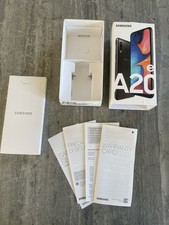 Genuine Samsung Galaxy A20e 2019 Empty Box With/Without UK/EU Accessories Black
