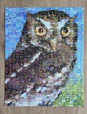 Photomosaic Owl ~ 1000 Piece