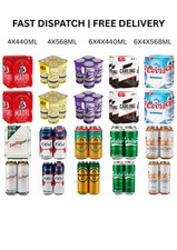 Assorted Premium Lager & Cider Great Value Case Deal with Free Delivery