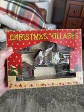 5 Vintage Christmas Villages