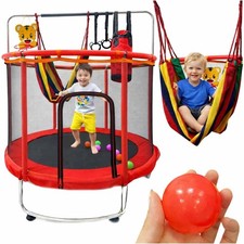 Kids Trampoline 155cm Red with