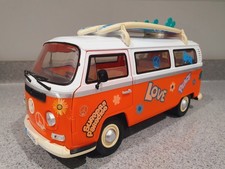 Dickie Toys Retro VW Surfer Camper Van with Friction Drive 32 cm 1:14 