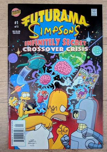 Futurama simpsons infinity - futurama,