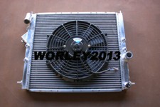 Aluminium radiator + fan for