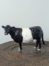 Beswick Belted Galloway Cow Rare Breed Model No 4113 VGC