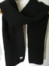 Ladies UGG Long Winter Black Scarf