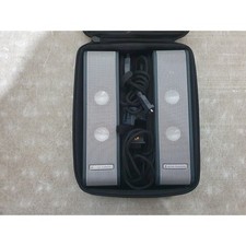 Pair of Altec Lansing XT1 Audio Speaker System Grey Wired USB-Powered Portable