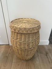 Wicker Laundry Basket Hamper