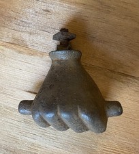 Old vintage Metal Safe Hand