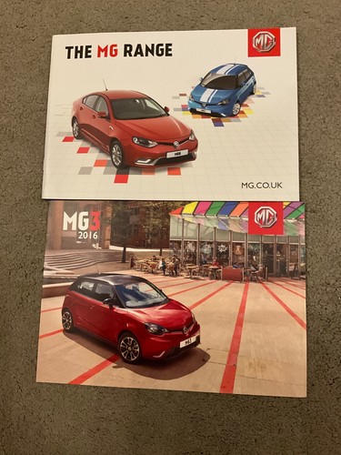 Range brochure june 2015 - mg, uk
