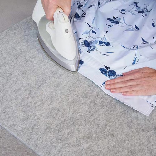 Grey wool pressing mat durable - mat,