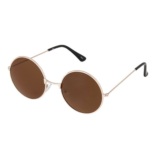 Brown lens john - brown, round