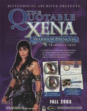 XENA ,THE QUOTABLE XENA